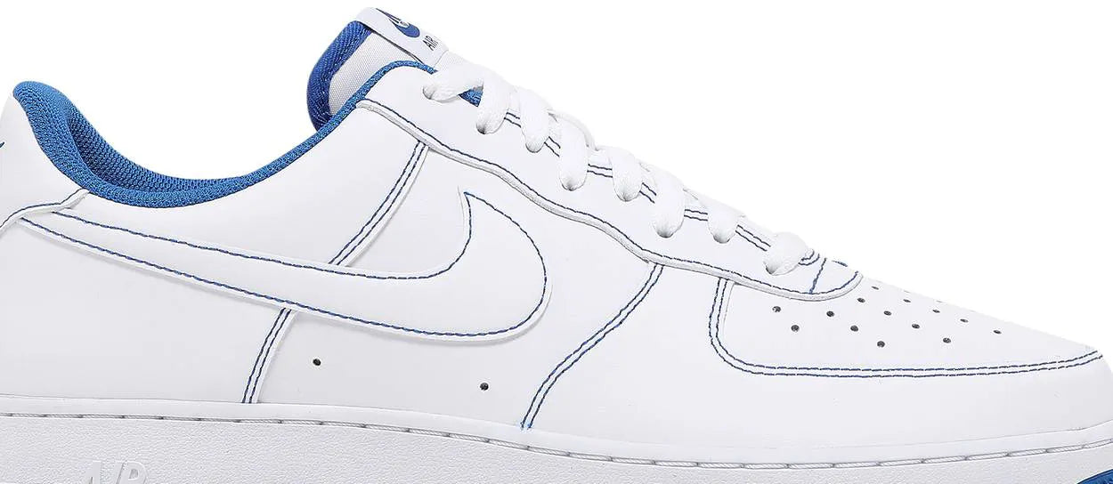Air Force 1 '07 Contrast Stitch - White Game Royal - CV1724-101 - Imagem 2