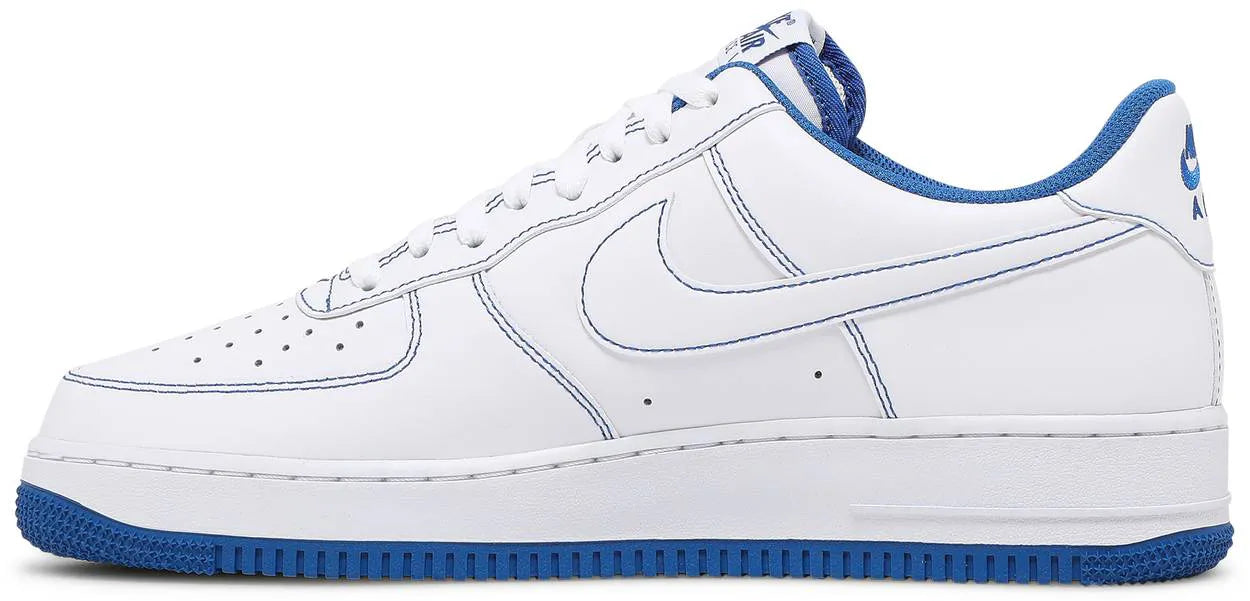 Air Force 1 '07 Contrast Stitch - White Game Royal - CV1724-101 - Imagem 3