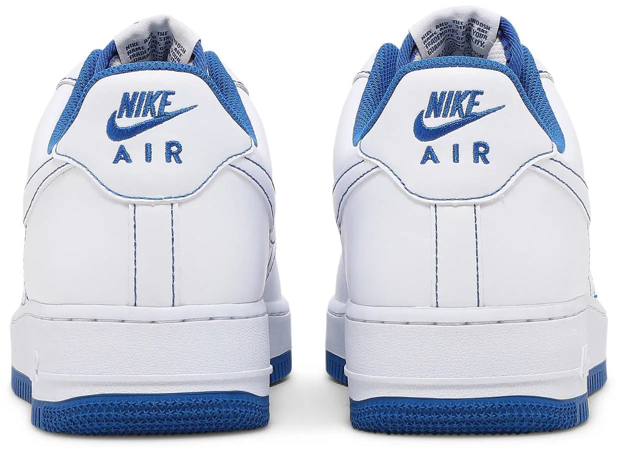 Air Force 1 '07 Contrast Stitch - White Game Royal - CV1724-101 - Imagem 6