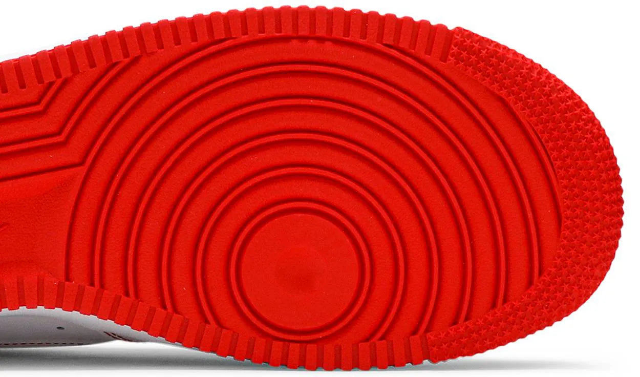 Air Force 1 '07 Contrast Stitch - White University Red - Imagem 4