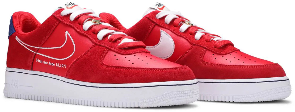 tenis_nike_air_force_1_07_lv8_first_use_university_red_3099_5_9eda10d2119180bee72175ce9d7243fd Air Force 1 '07 LV8 First Use - University Red - Imagem 5
