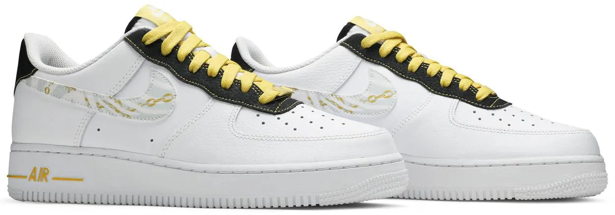 Air Force 1 '07 LV8 Gold Links Zebra Print - DH5284-100 - Imagem 5