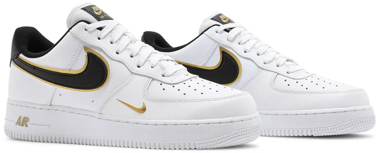 Air Force 1 '07 LV8 Metallic Swoosh Pack - White Metallic Gold - DA8481-100 - Imagem 5