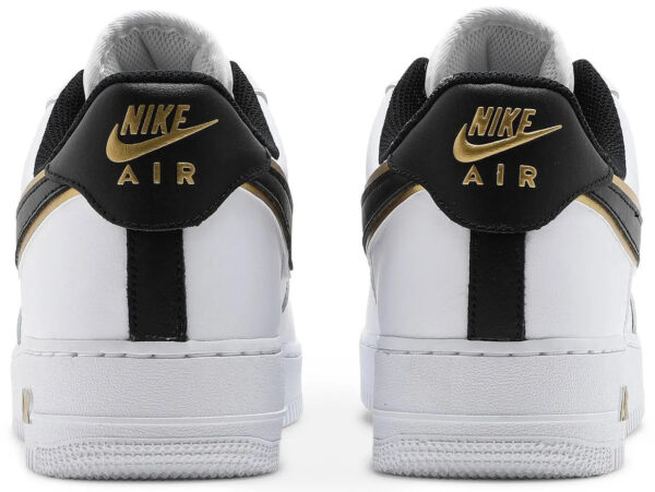 Air Force 1 '07 LV8 Metallic Swoosh Pack - White Metallic Gold - Imagem 6