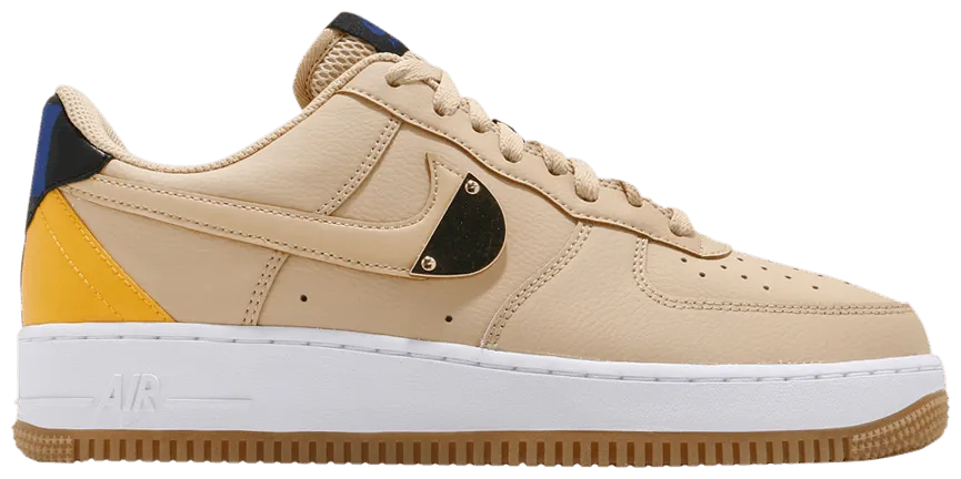 tenis_nike_nba_x_air_force_1_07_lv8_sesame_university_gold_1277_1_2d52e47320c4859cea2d8d9893083224_20210812081435 Air Force 1 '07 LV8 Sesame University Gold - Imagem 1