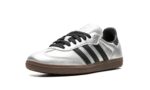 Tênis Adidas Samba OG Feminino "Silver Metallic Black Gum" Prata - Imagem 4