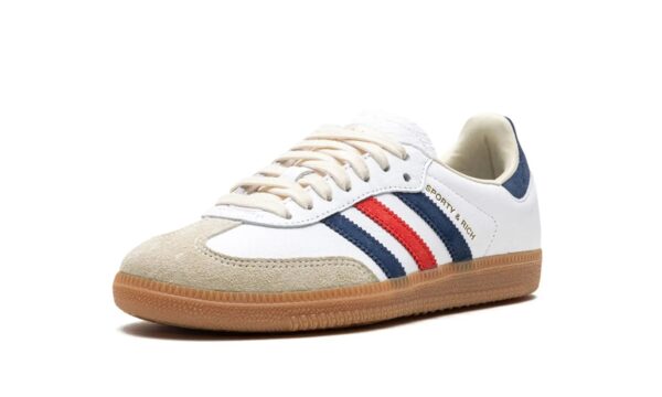 Tênis Adidas Samba OG x Sporty & Rich "USA" - Imagem 4