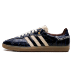 Tênis Adidas Samba x Wales Bonner "Navy Croc" Azul