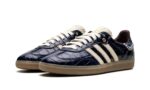 Tênis Adidas Samba x Wales Bonner "Navy Croc" Azul - Imagem 2