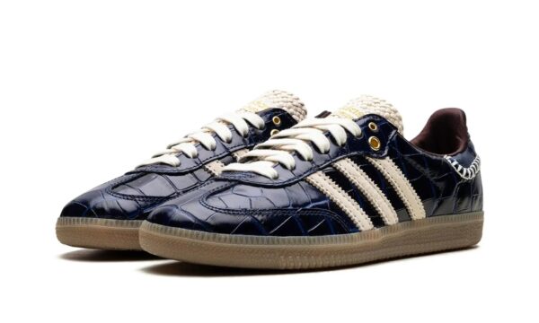 Tênis Adidas Samba x Wales Bonner "Navy Croc" Azul - Imagem 2