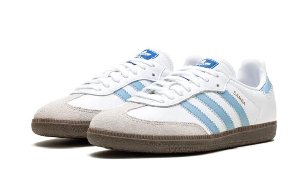 Tênis Adidas Samba OG Feminino "White Sky Blue" - Imagem 2