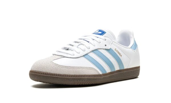 Tênis Adidas Samba OG Feminino "White Sky Blue" - Imagem 4