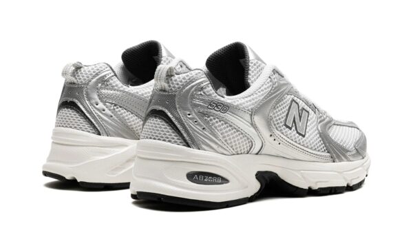 Tênis New Balance 530 "Grey Matter Silver Metallic" Prata - Imagem 3