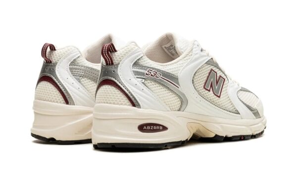 Tênis New Balance 530 "Sea Salt Mercury Red" Branco / Bordô - Imagem 3