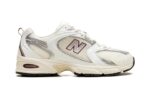 Tênis New Balance 530 "Sea Salt Mercury Red" Branco / Bordô - Imagem 6
