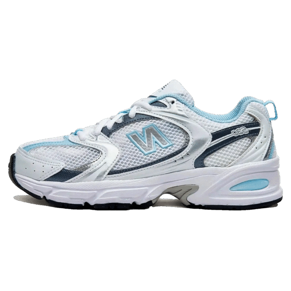 Tênis New Balance 530 "White Light Chrome Blue" Branco / Azul - Imagem 1
