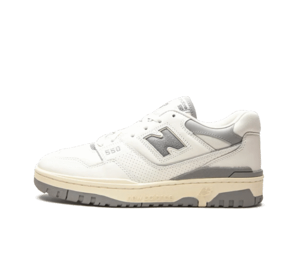 Tênis New Balance 550 x Aime Leon Dore 'White Grey' Branco / Cinza - Imagem 1