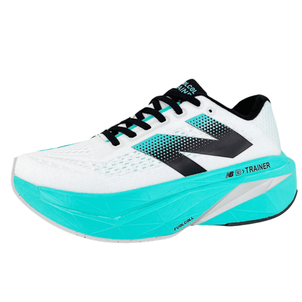 Tênis New Balance Fuelcell Supercomp Trainer V3 - Turquesa/Branco - Imagem 1
