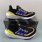 Tênis Adidas UltraBoost Light 23 'Black Blue Yellow' - HP9204 - Imagem 9