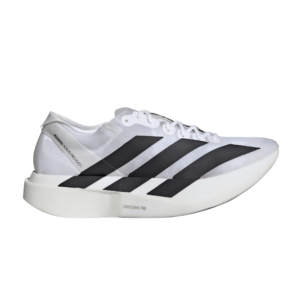adidas-adizero-adios-pro-evo-1-white-black-ih5564-1 Tênis Adidas Adizero Adios Pro Evo 1 'White Black' - IH5564 - Imagem 1