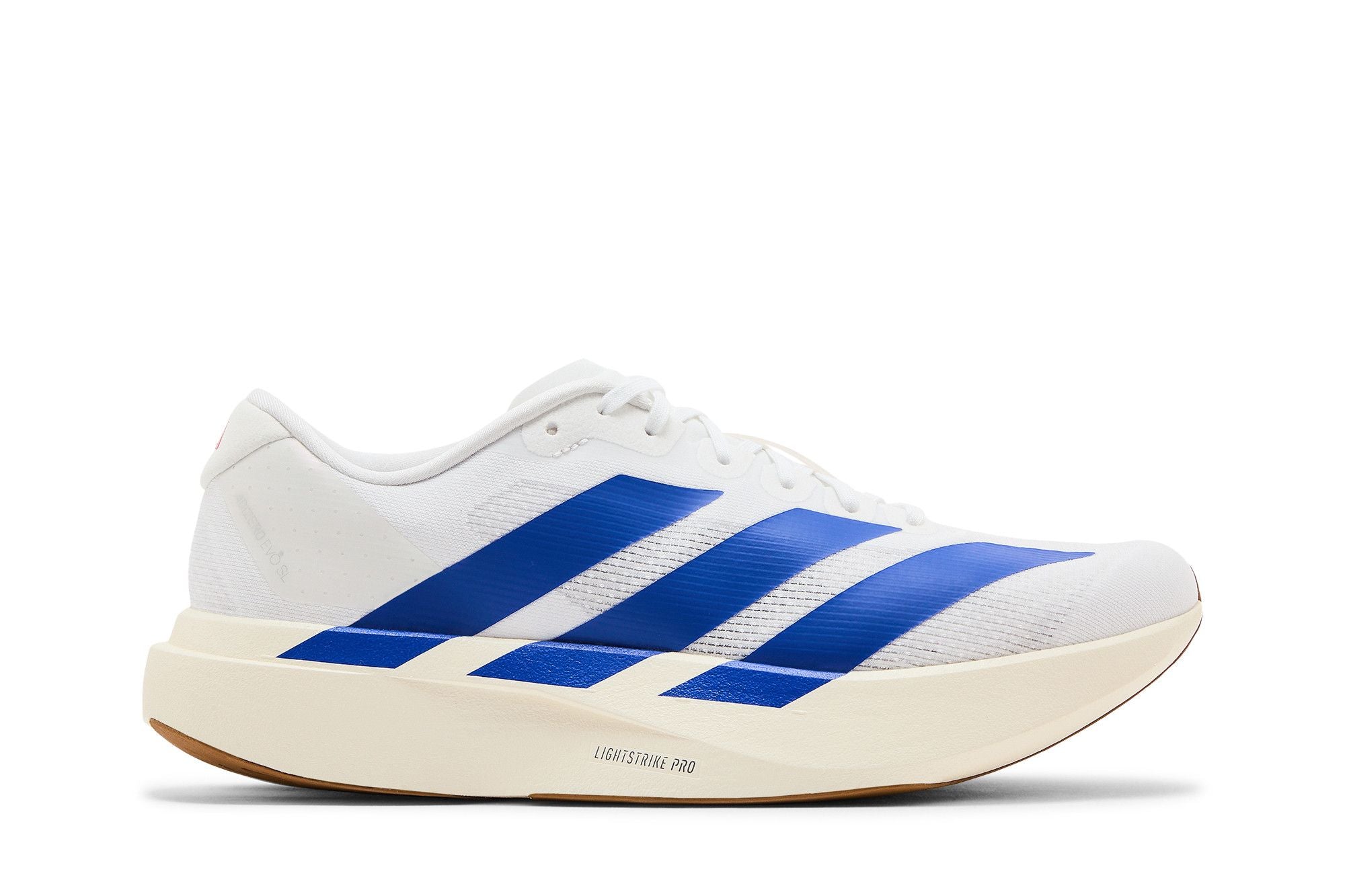 tenis-adidas-adizero-evo-sl-white-royal-blue-js4494-1 Tênis Adidas Adizero Evo SL 'White Royal Blue' - JS4494 - Imagem 1