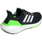 Tênis Adidas UltraBoost 22 'Black Solar Green' - GX6640 - Imagem 4
