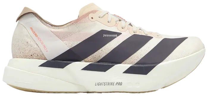 tenis-adizero-adios-pro-4-chalk-white-grey-strata-jr6367-1 Tênis Adidas Adizero Adios Pro 4 'Chalk White Grey Strata' - JR6367 - Imagem 1