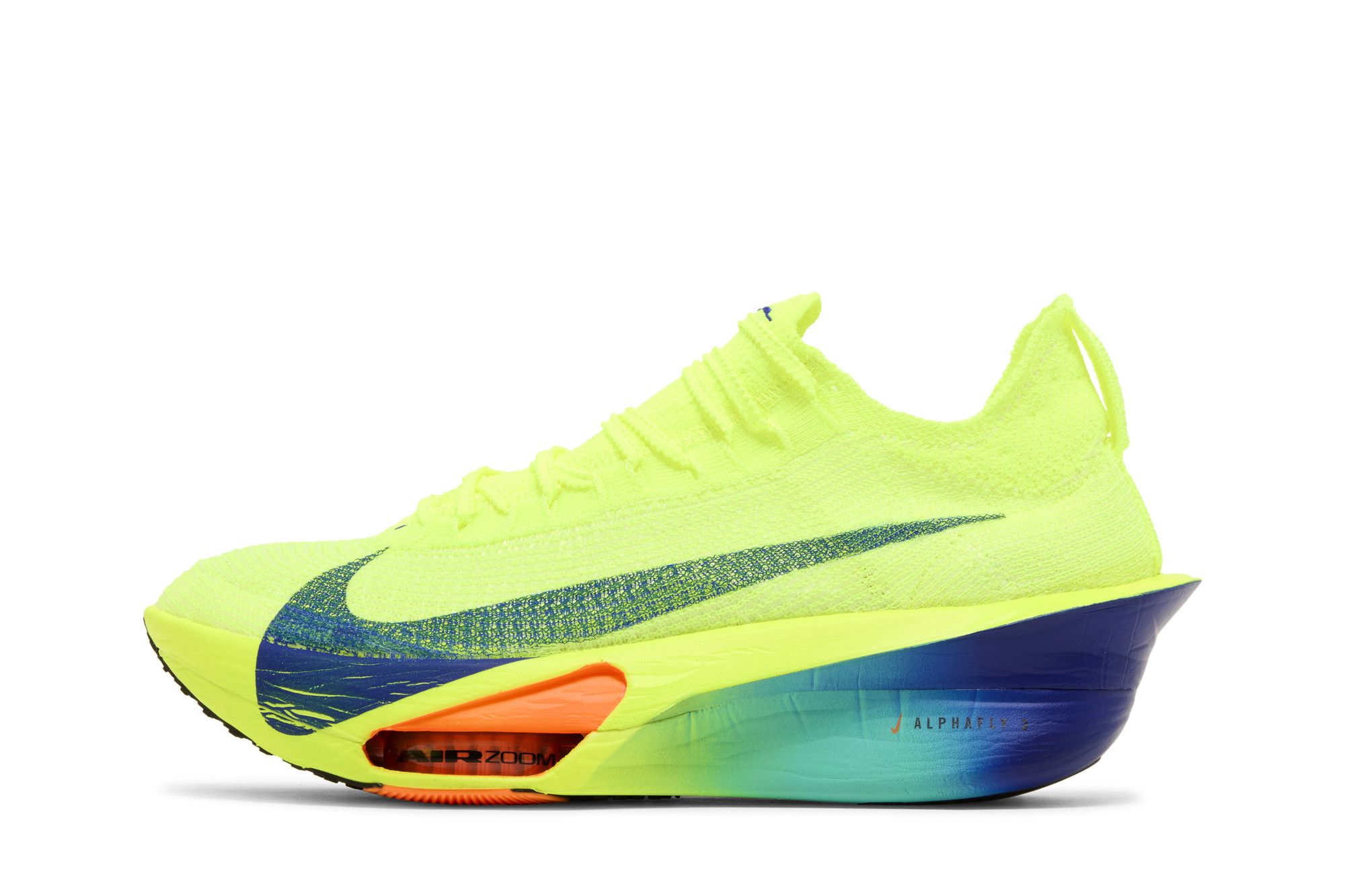 tenis-nike-air-zoom-alphafly-next-3-volt-fast-pack-fd8311-700-3 Tênis Nike Air Zoom Alphafly NEXT% 3 'Volt' Fast Pack - FD8311-700 - Imagem 2
