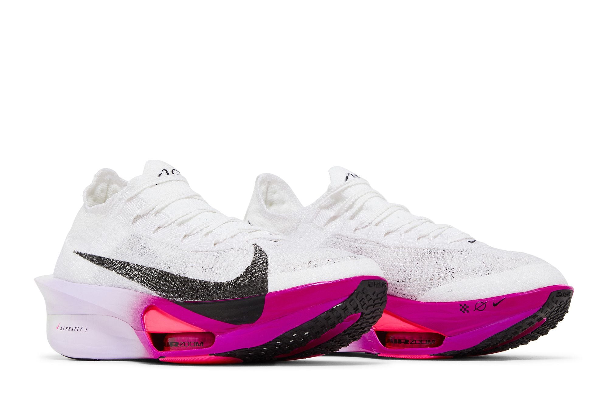 tenis-nike-air-zoom-alphafly-next-3-white-vivid-grape-roxo-branco-fd8311-100-8 Tênis Nike Air Zoom Alphafly NEXT% 3 'White Vivid Grape' Roxo/Branco - FD8311-100 - Imagem 9