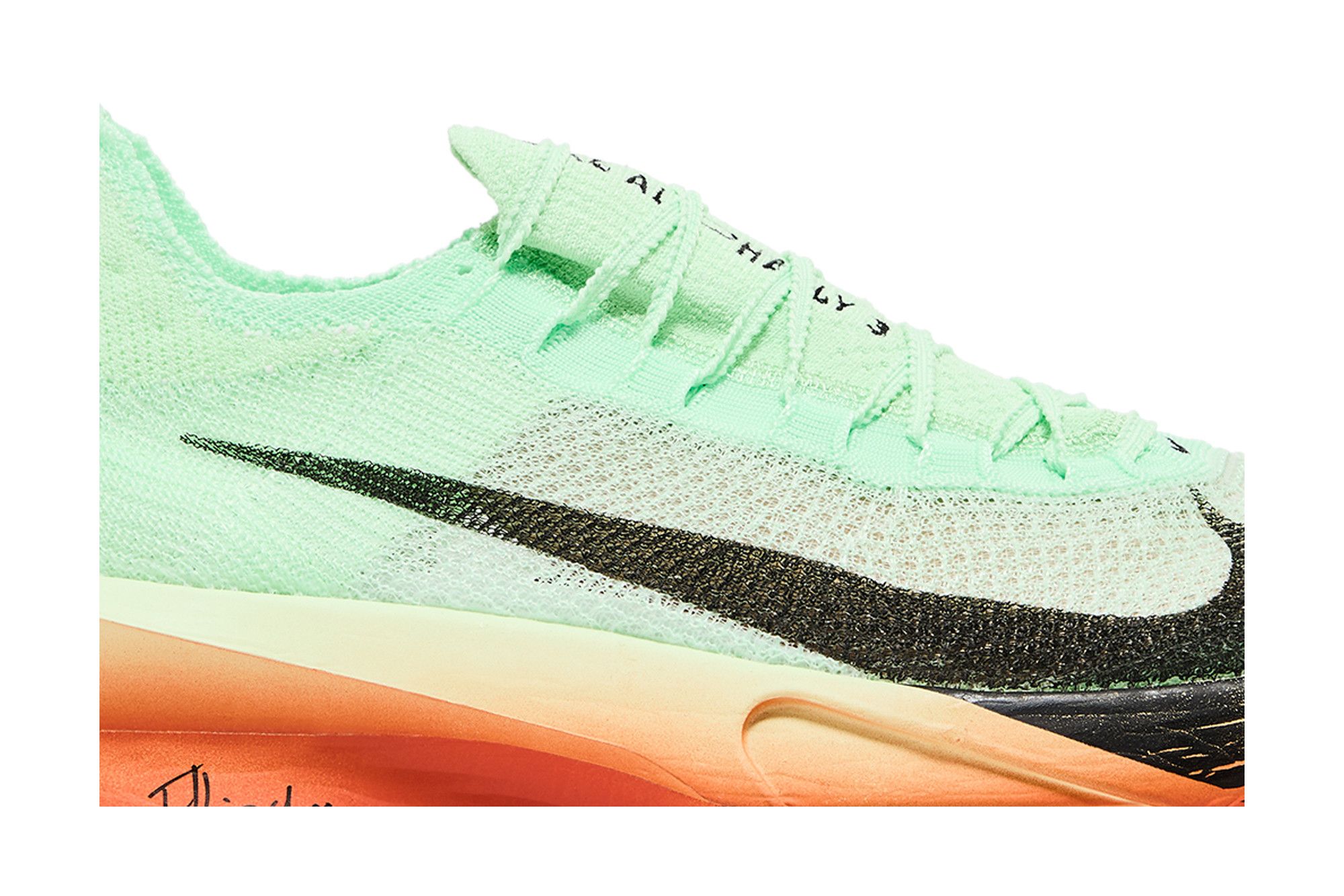 tenis-nike-air-zoom-alphafly-next-3-x-eliud-kipchoge-its-just-the-start-verde-hj7041-300-2 Tênis Nike Air Zoom Alphafly NEXT% 3 x Eliud Kipchoge 'It's Just The Start' Verde - HJ7041-300 - Imagem 2